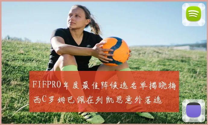FIFPRO年度最佳阵候选名单揭晓梅西C罗姆巴佩在列凯恩意外落选